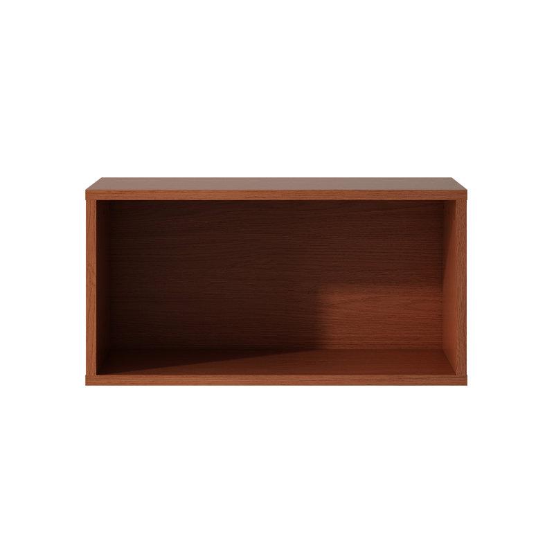 Bibliothèque moderne en bois avec armoire de rangement