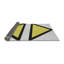 Tapis décoratif jaune Scaife-1187117626