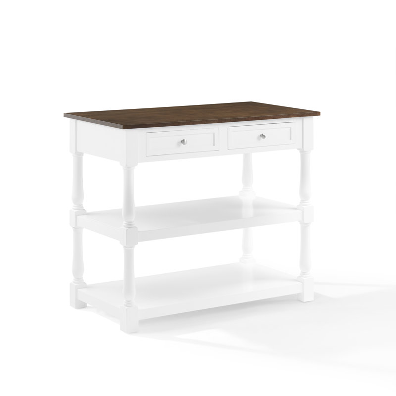 Asker Wood Kitchen Island