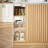 55.1" Kitchen Island With Sliding Table Top, Kitchen Cabinet With Storage And Power Outlet