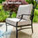 Argirios Metal Patio Chair with Cushions(Set of 2)