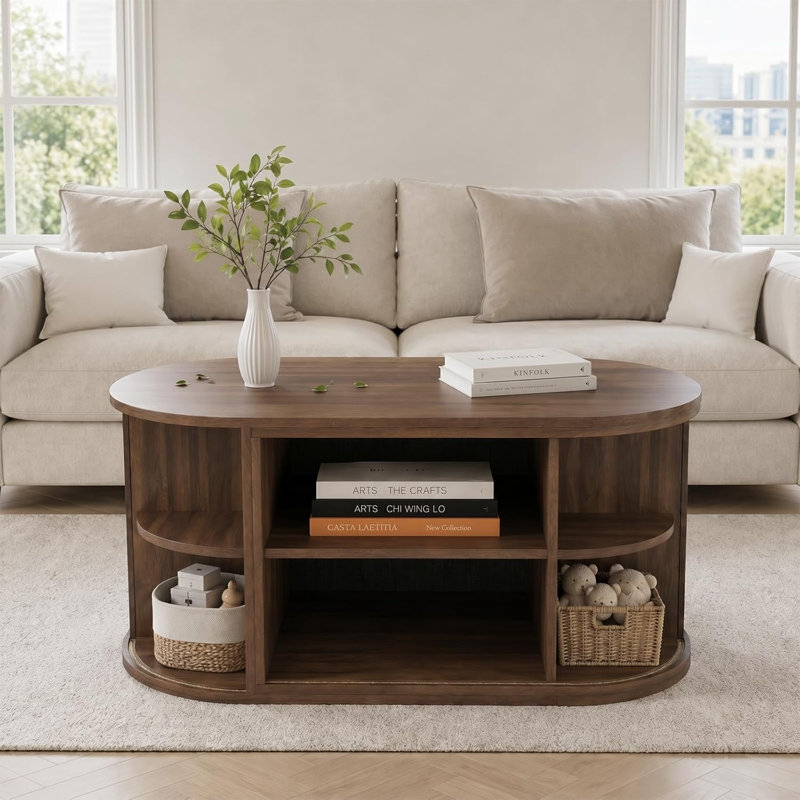 Extendable Oval Coffee Table