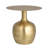 Carter Elegant Metal Round Side Table, Gold-527945548