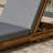 Solid Wood Lounge Chaise-588891248