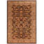 Tapis oriental brun en laine noué à la main 5 pi 10 po x 8 pi 8 po Baccio