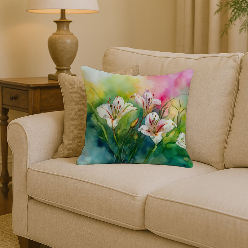 Coussin Utah Sego, Carré 14 po