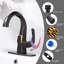 Single-handle Bathroom Faucet with Drain Assembly-93302726