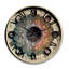 Horloge murale Raqwan Cymatics Mandala IV-1348632973