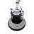 13" Multi-Purpose Commercial Floor Buffer Polisher Machine - Clean, Buff, and Polish with Ease Ideal for Carpets Too Includes Optional Solution Tank, 2 Brushes and 3 Scouring Pads