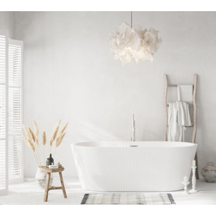 Baignoire 67 pouces avec garniture