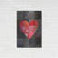 Luxe Patchwork «Patch Heart Pink Grey» par Rachel C «Patch Heart Pink Grey» par Rachel Caldwell-101617167