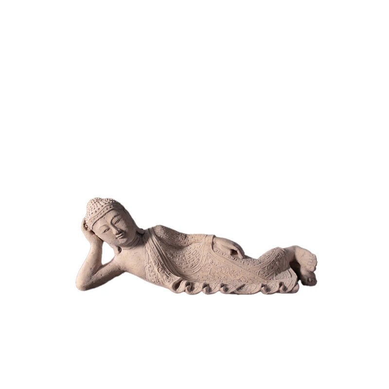 Lying Buddha Table Top Statue