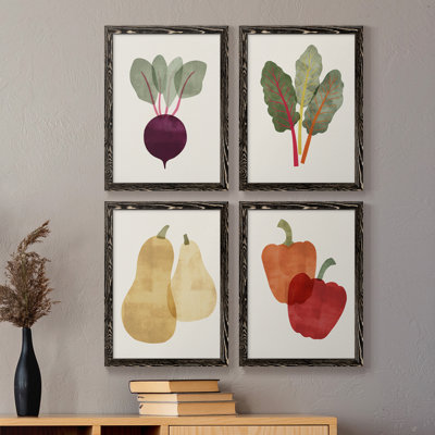 Toile encadrée organique Premium Veg IX - prête à être accrochée