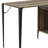 Zakwani 48" Gray Oak & Black Finish Writing Desk-905982019