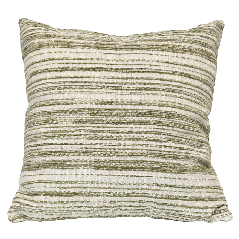 Coussin Catalina Basil, Vert / Gris