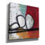 «Red Abstract» par Linda Woods, art mural sur toile-24810567