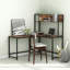 Orelia L-Shaped Iron Writing Desk-417578593