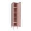 Oberdan 1 -Door 4 -Shelf Storage Cabinet-495084083