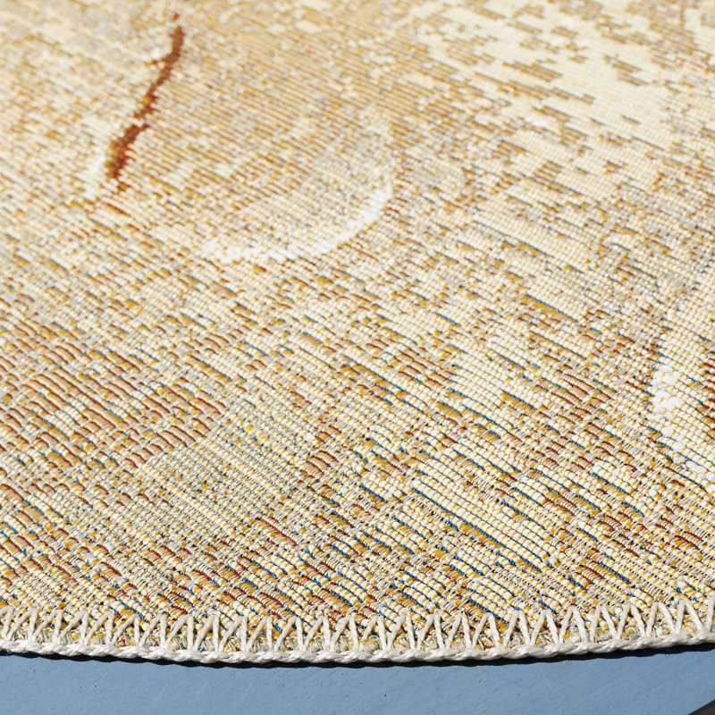 Tapis d'intérieur / extérieur Kerak 500 Performance, Rond 8 pi