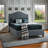 Herning Upholstered Slat Bed With Curved Headboard - Queen Size-100095267