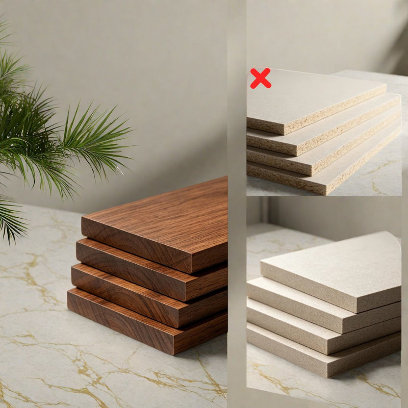 Tables de salle à manger extensibles en bois (table seulement, sans chaises, avec plateau et pieds)