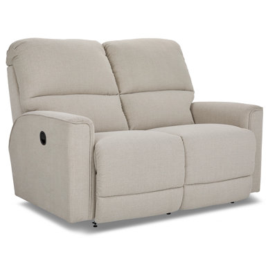 La-z-boy Cade Reclining Loveseat In White