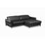 Manchester Leather Corner Sofabed with Adjustable Headrests and Storage-738133037-738133039