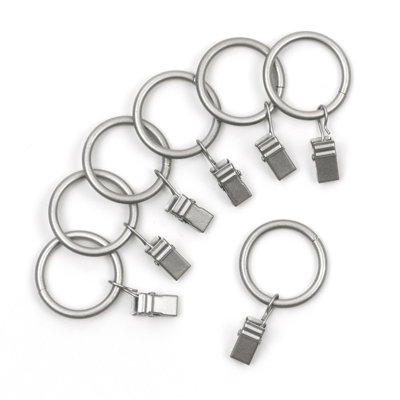 Vasios Steel Curtain Rings