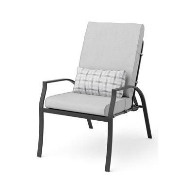 24.4" W Contemporary Adjustable Chairs (6/CTN), Black/Gray
