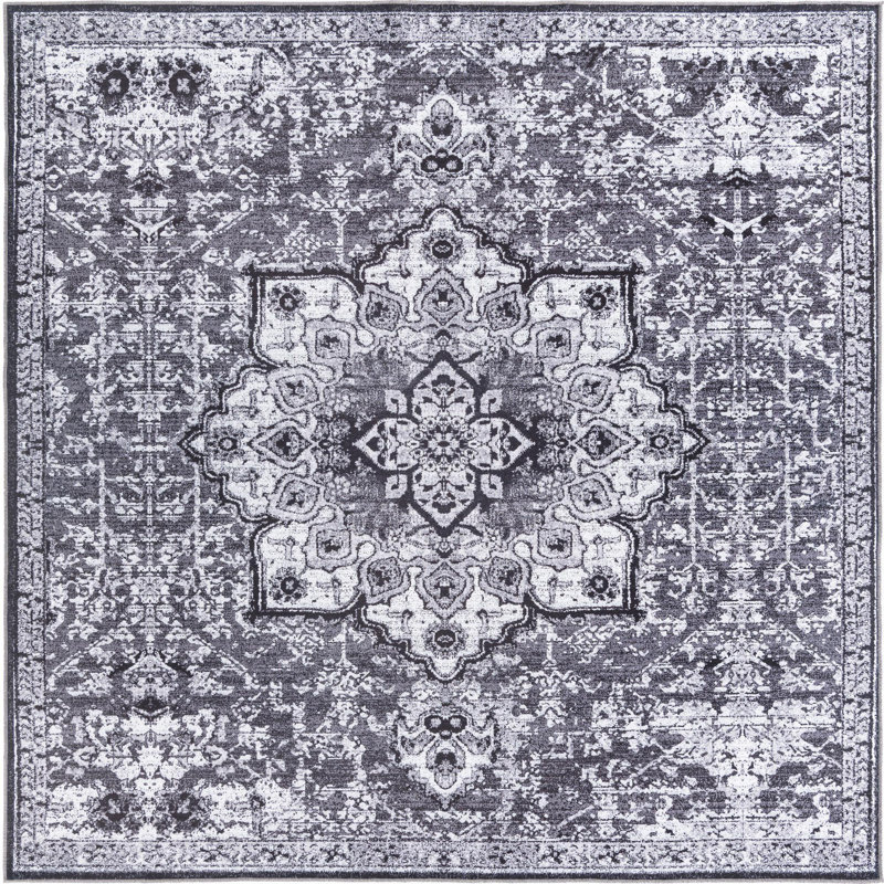 Abbie-J Moroccan Indoor Rug, Square 10'6" x 10'6"