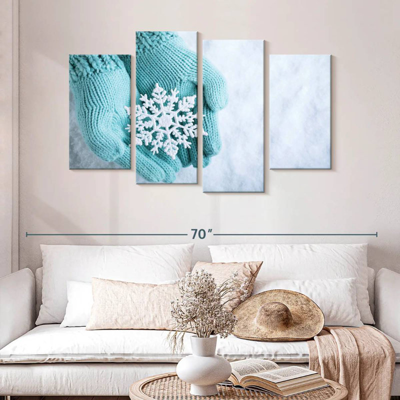 Lelend Sparkling Snowflake In Winter