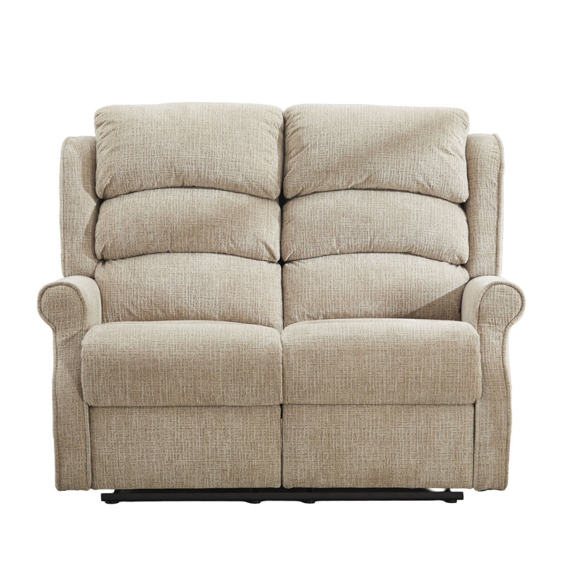 Constantino 2 Seater Electric Reclining Loveseat, Beige