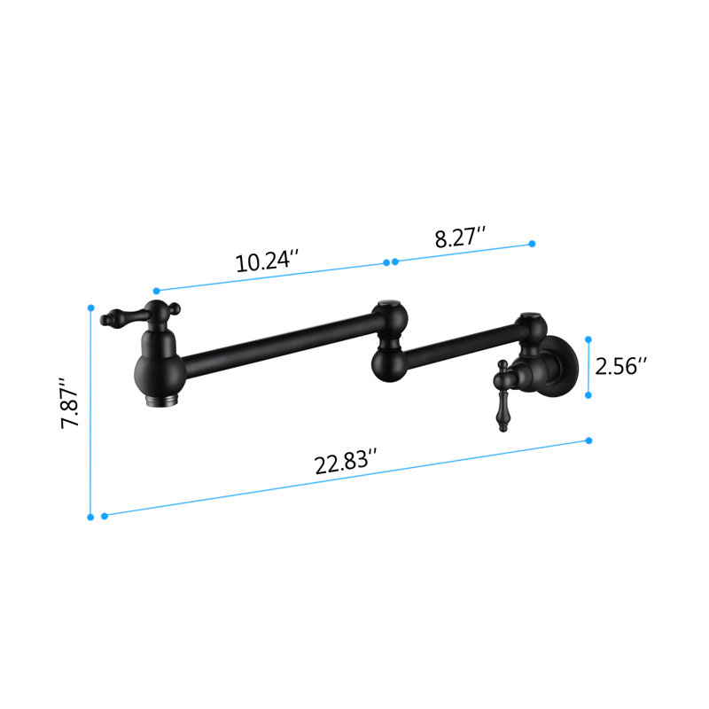 Pot Filler, Matte Black