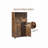 Storage Cabinet with 2 Large Drawer & Adjustable Shelf-857105950