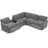 104" Upholstered Power Reclining Sectional with a Multifunction Console-1769126508