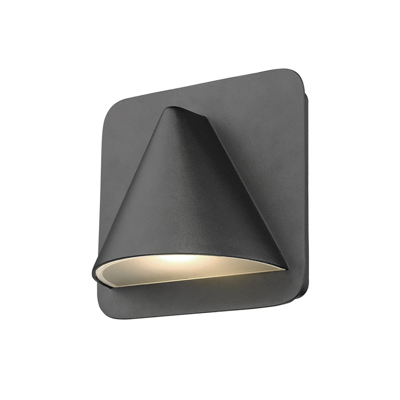 Droitwich LED Wall Light, Black