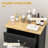 Lynnsay Tilt Out Trash Cabinet, Hidden Garbage Bin Cabinet with Drawer-1436775764