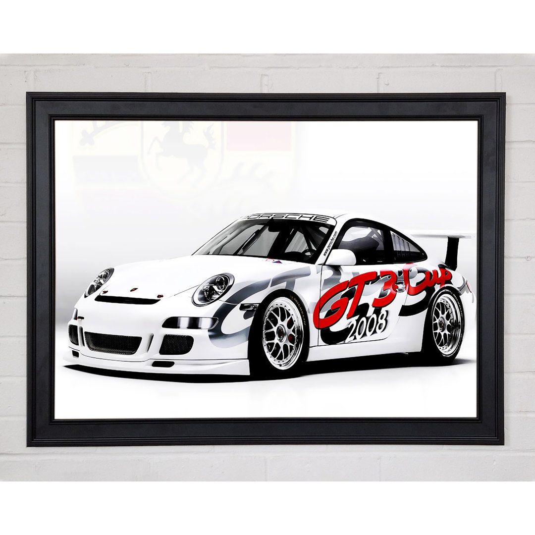 Porsche 911 GT3 B N W - Drucken