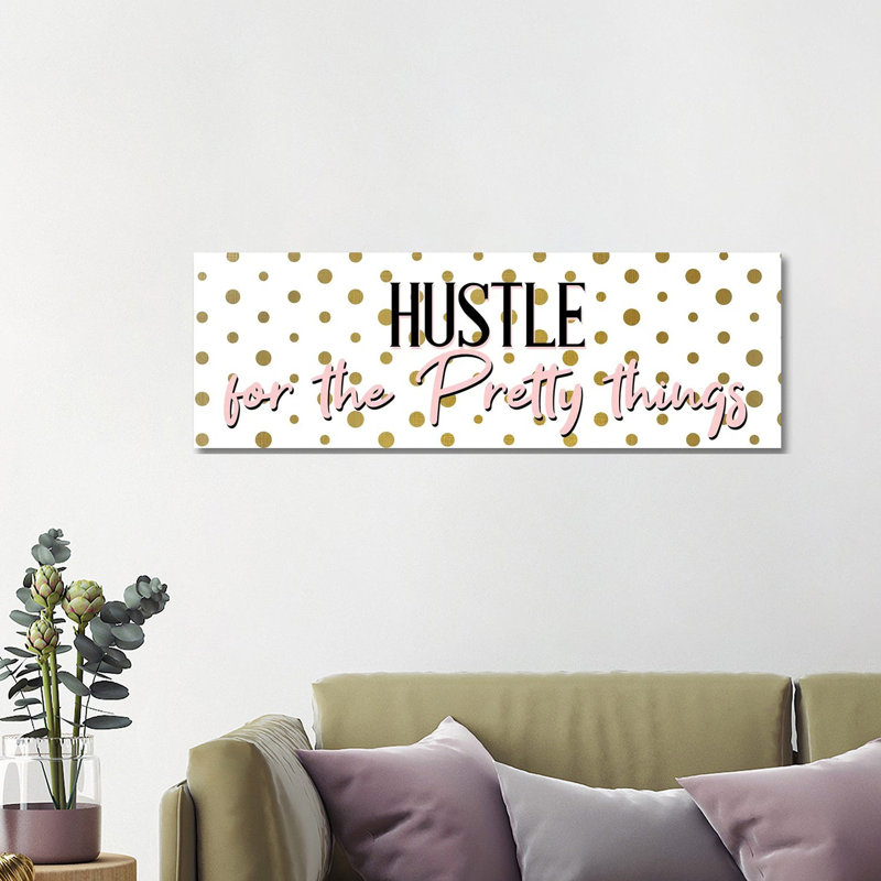 Hustle For The Pretty by Kimberly Allen - Wrapped Canvas Panoramic Print, 121.92 cm H x 40.64 cm W x 3.175 cm D