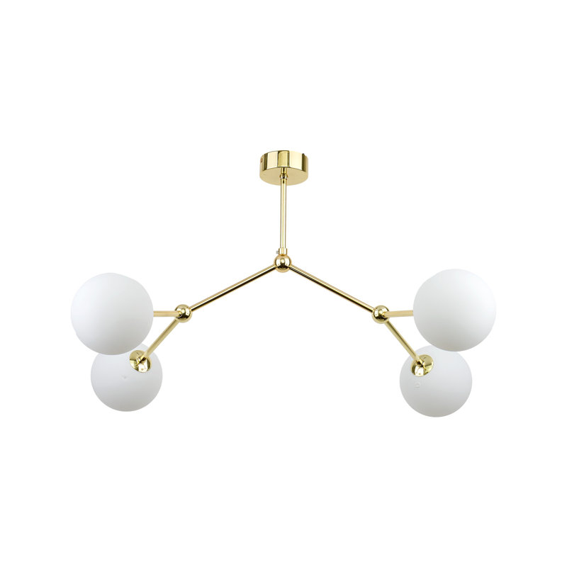Axelrad Glass Semi Flush Mount