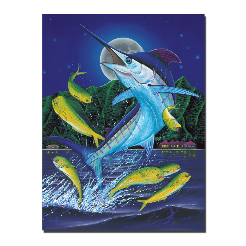 Art sur toile Blue Moon