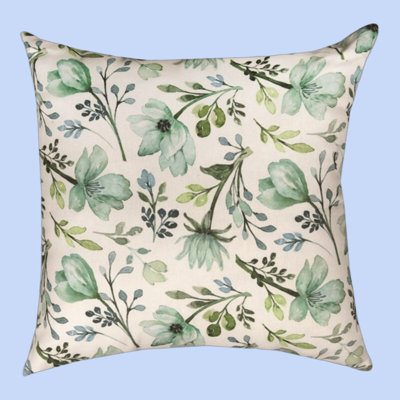 Manual Woodworkers & Weavers Bless This Home Farmhouse Throw Pillow 18 x 18 Inch Climaweave
