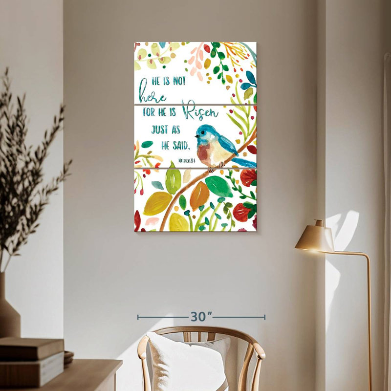 Tergel He Is Risen, 57" H x 36" W