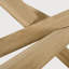 Mikado Oval Solid Oak Dining Table