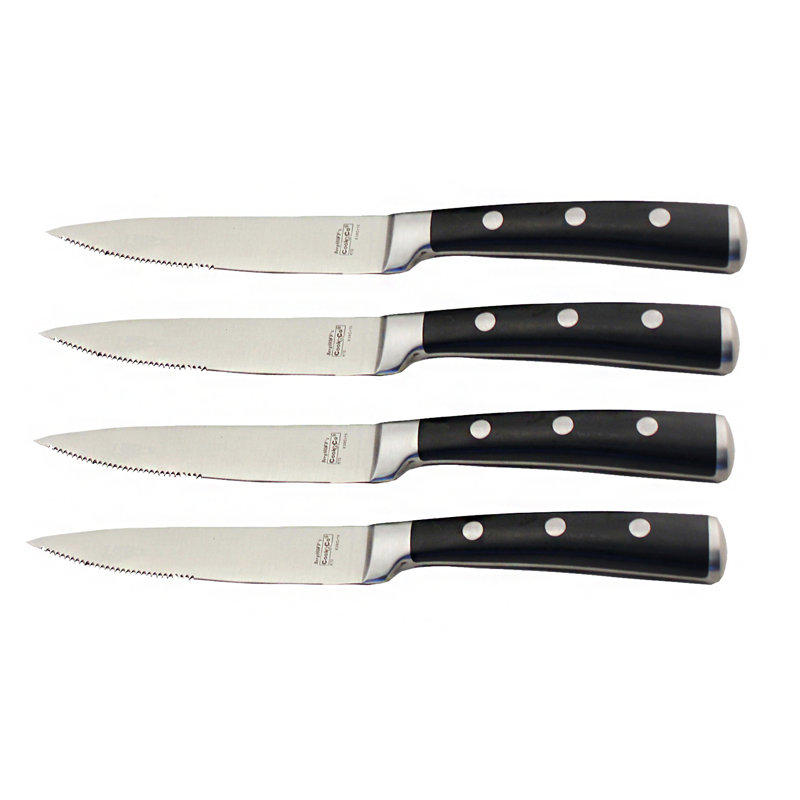 Couteaux à steak en acier inoxydable BergHOFF International Classico, ensemble de 4