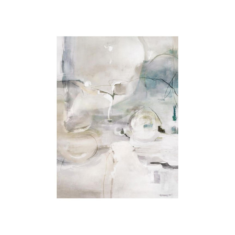 Fiber And Fleece Print by Elena Carlie, Glass Coat, 32" H x 24" W x 1.5" D
