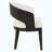 Burnished black and cream 9-piece rectangular dining table set