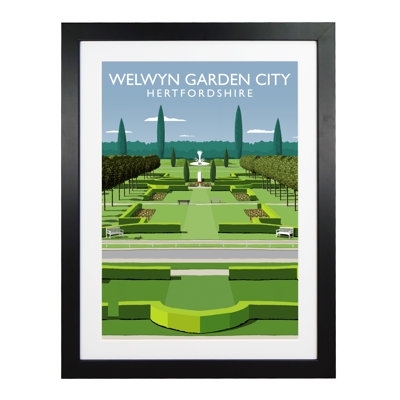 'Welwyn Garden City' by Richard O'Neil - Print