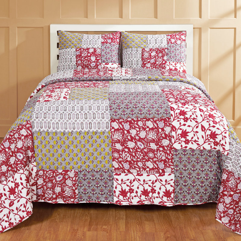 Laila Percale Quilt, Twin Quilt + 1 Standard Sham