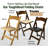 ToughWood Folding Chair with Cushion by Chivari-120640648